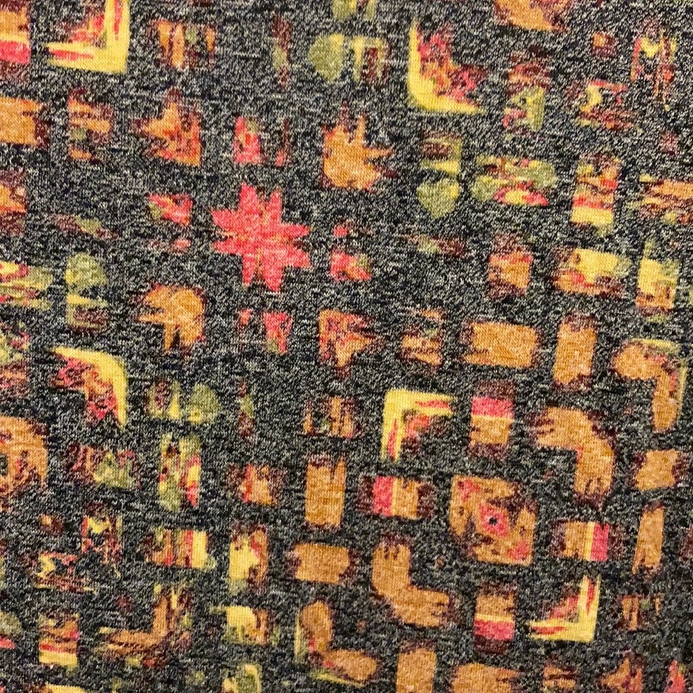 Boho print LuLaRoe Julia dress - Picture 3 of 5